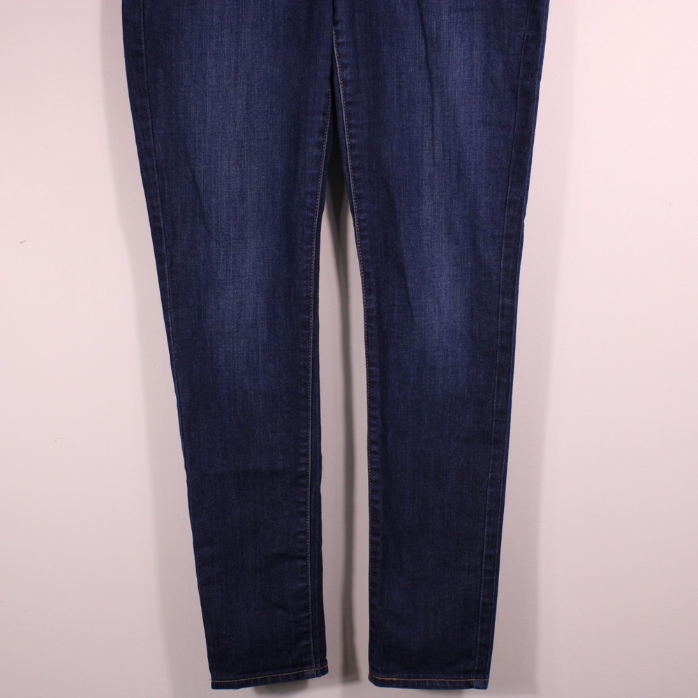Levis‎ 711 Jeans Womens Sz 30 Dark Blue Faded Skinny Preppy Stretch Denim-30x31 - Picture 9 of 15